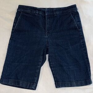 Ralph Lauren Blue Jean Shorts Tailored Fit Above Knee Women's Size 6